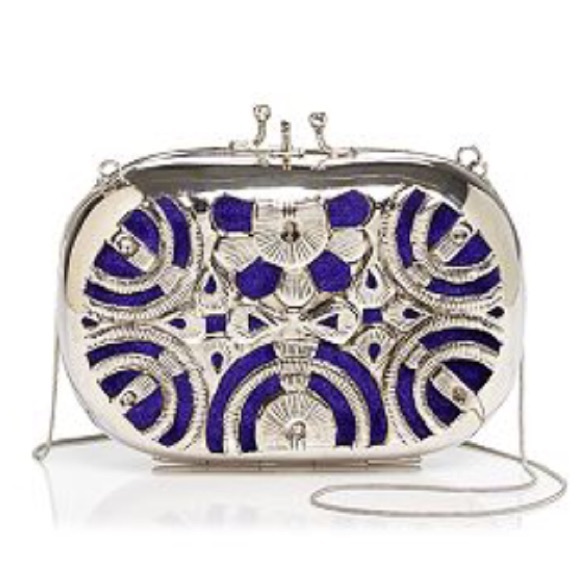 From St Xavier Handbags - From St Xavier Georgia Metal Clutch